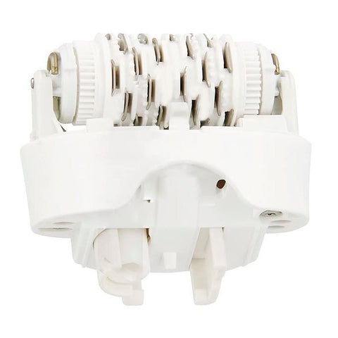 Braun Replacement Hair Removal Head 67030946 Compatible with Braun Silkepil 7 Xpressive Pro and Braun Silk Epil 5, White