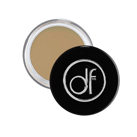 Dermaflage Waterproof Concealer Cream - Full Coverage Color Match Pro Makeup - Used by Hollywood Makeup Artists - Long-Lasting, Matte Finish for Face & Body - Covers Dark Circles, Tattoos, Acne (Tan)