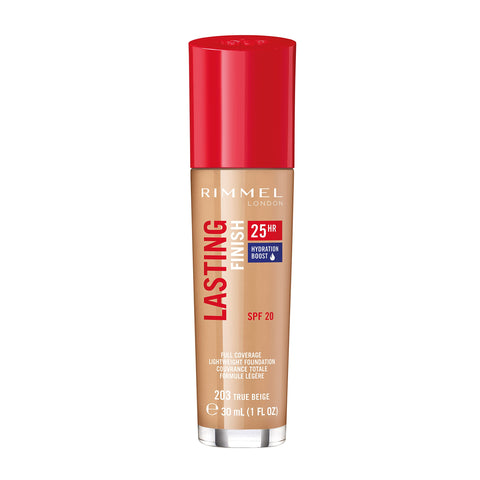 Rimmel Lasting Finish 25HR Foundation, 203 True Beige