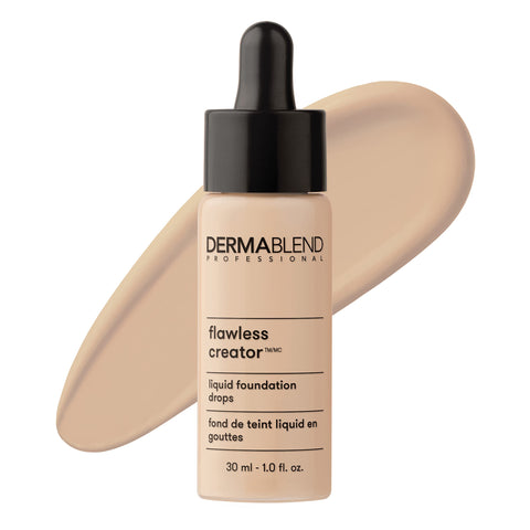 Dermablend Flawless Creator Multi-Use Liquid Foundation Makeup, Full Coverage Foundation, 35W, 1 Fl Oz