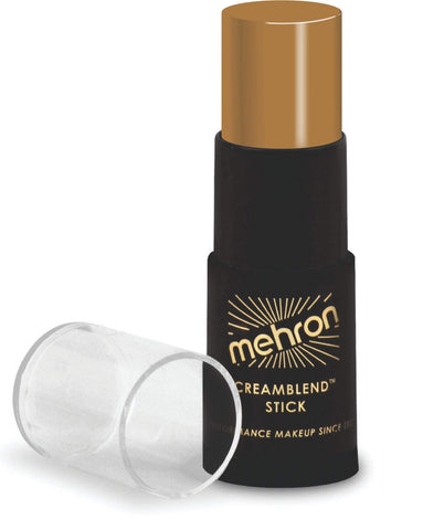 Mehron Makeup CreamBlend Stick | Face Paint, Body Paint, & Foundation Cream Makeup| Body Paint Stick .75 oz (21 g) (Medium 0)