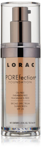 LORAC POREfection Foundation, PR8-Golden Tan, 1.12 Fl Oz