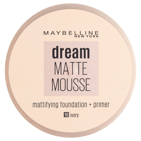 Maybelline Dream Mousse foundation, Ivory Light 2-3.5 .11 oz (3 g)