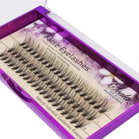 Dedila Beauty Natural Long 20 Root 0.07 C Curl 3D Profession Individual Eyelashes Extension Soft Black Fake False Eye Lashes Tools 8-20mm to Choose (18mm)