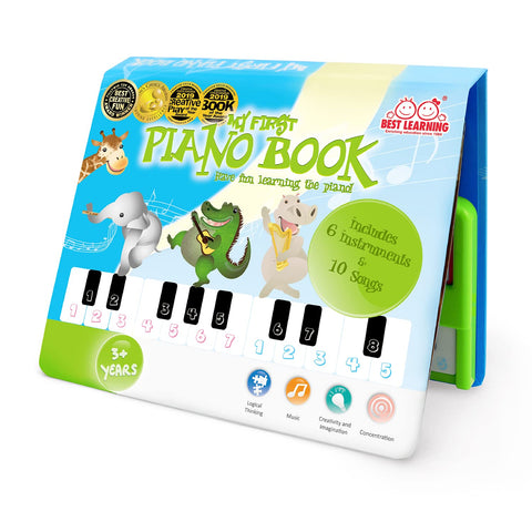 BEST LEARNING My First Piano Book - Educational Musical Toy for Toddlers Kids