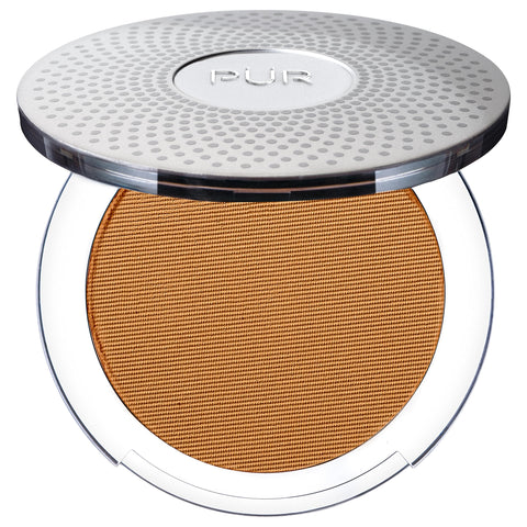 PÜR MINERALS 4-in-1 Pressed Mineral Makeup SPF 15 Powder Foundation with Concealer & Finishing Powder - Medium to Full Coverage Foundation Makeup, 0.28 Ounce (Pack of 1)