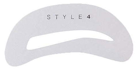 Eyebrow Stencil Ready To Use Wax Strip (Style04: Dream Brow)