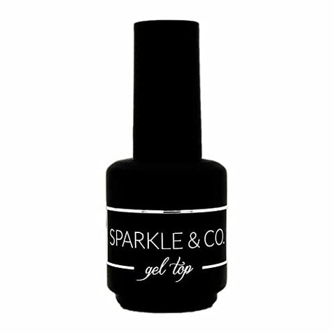 15ml No Wipe Gel Top Coat, Tack Free, No Cleanse, Soak Off Led/UV Gel Polish - Ships Fast from USA