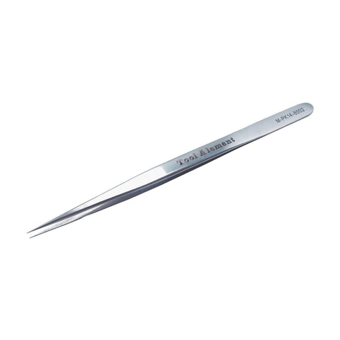 Tool Alement Canadian Stainless Steel 14cm Straight Isolation Eyelash Tweezers M-PK14-8002