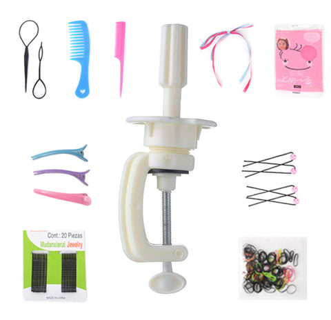 Mannequin Head Stand Desk Table Clamp Tripod Holder ,Styrofoam Wig Head Holder