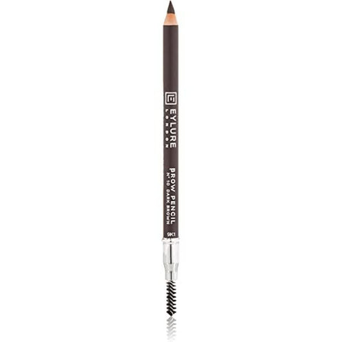 Eylure Brow Defining and Shading, Firm Pencil, Brow Crayon, Dual Ended, Dark Brown