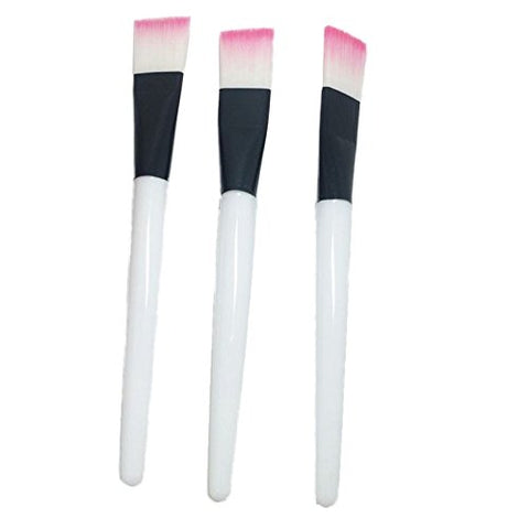 WOIWO 3 Pcs Professional Mask Mud Mix Skin Care Beauty Brush Toning Mask Tool Foundation Brush