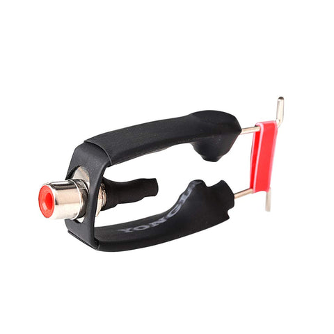 HEALLILY Tattoo Power Wire Converter for Tattoo Machine Clip Cord Conversion Head Accessory, Black, Adult