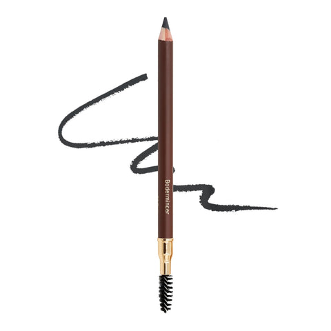 Scala 1 pcs Makeup Eyebrow Enhancer 12H Long Lasting Sweat &Waterproof Eyebrow Pencil Pen Dark Brown Eye Brow Pencil 5 Colors to Choose (4# Grey)