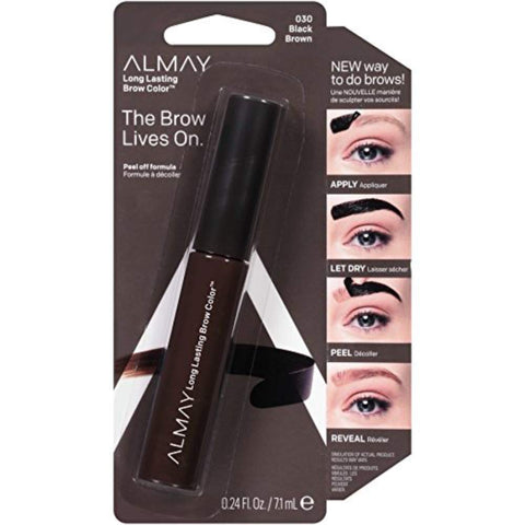 Almay Long Lasting Brow Color, Black Brown, 0.9 Fluid Ounce