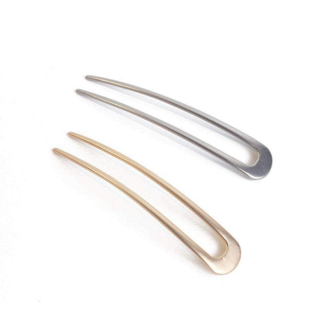 Suoirblss 2PCS U-Shaped Plug Hair Fork Hair Clips Stick Pin Hairpins Hair Comb Hair Fork Beauty Tools Hair Accessories for Womens (B#)