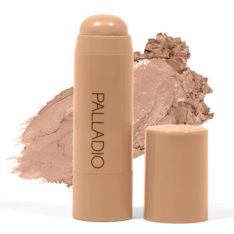 Palladio Beauty I'M GLOWING CREAMY STICK LUMINIZER - VIP, 6 g (0.2 oz), Rose Gold (GSL02)