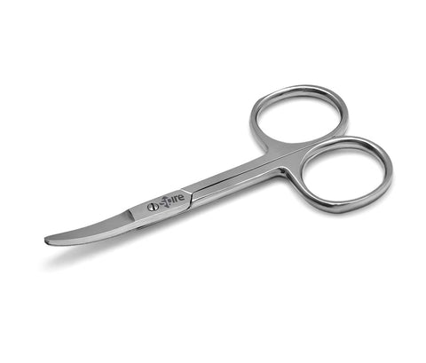 Professional Nail Scissors With Round Tip 4.5" Eyebrow, Dry Skin, Eyelash, Nose Hair For Men And Women Daily Use