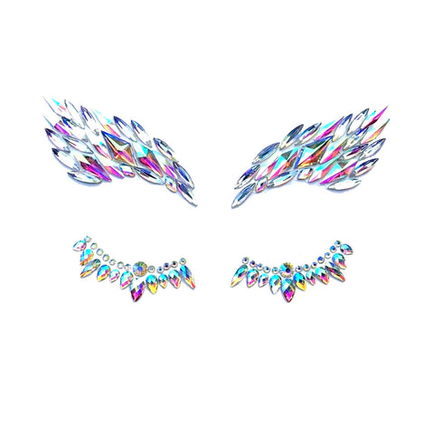 Neva Nude Mystique Crystal BodiStix In Your Face Edition Sticker