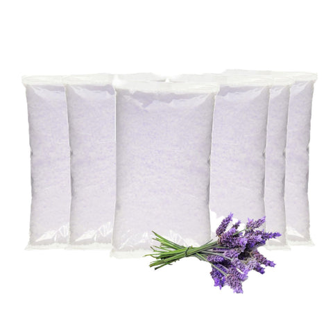 Lavender - Case of 6 - 1 Pound of Beads : Performa Lavender Scented Paraffin Wax Beads, Case of 6, 1 Pound Paraffin Wax Beads with Lavender Aromatherpy Oil Scent, Medical Grade Wax for Paraffin Heating Units, Heated Wax for Arthritis