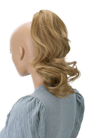 Dark blond # 26 H135 : PRETTYSHOP 14" Hair Piece Ponytail Extension wavy Nature Looking Heat-Resisting Dark blond # 26 H135