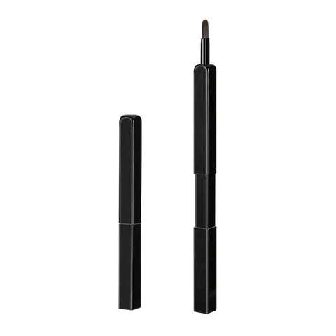Liasun Black: Exquisite Professional Lip Brush Applicators-Retractable Lipstick Brushes- Lipstick Gloss Makeup Brush Tool For Women And Girls (Black)