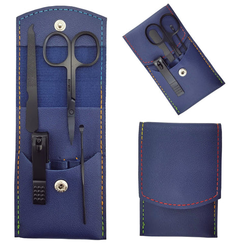 SHICEN Manicure Set, Professional Women Nail Clippers Kit (dark blue)