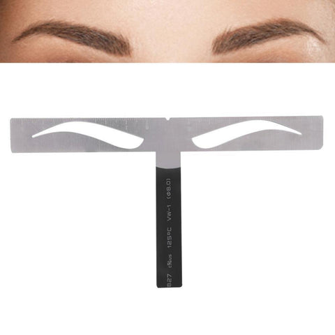 Eyebrow Ruler, Professional Permanent Eyebrow Measure Balance Extension Ruler Eyebrow Shape Designer(#1)