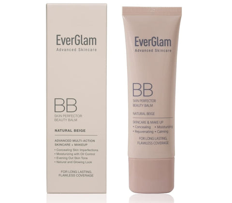K Beauty Skin Perfector - Nourishing & Moisturizing BB Cream SPF 30 Natural Beige (Light/Medium) | Korean Cosmetics by EverGlam