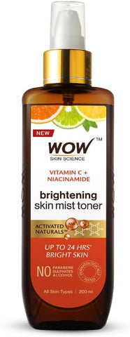 WOW Skin Science Face Vitamin C Toner - All skin type - No Parabens, Silicone, Mineral Oil & Sulphates, 200 ml