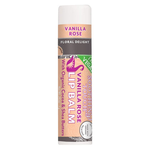 Soothing Touch - Vegan Lip Balm Vanilla Rose 0.25 Oz.