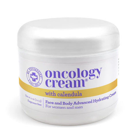 Oncology Calendula Cream. By PhysAssist - Face & Body Advanced Hydrating Cream, for Men & Women after Radio or Chemo. 4 oz jar.