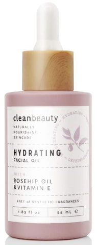 Clean Beauty Hydrating Rose Petal Facial Oil