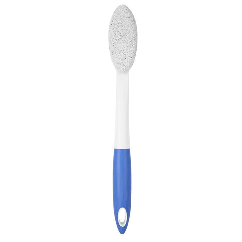 Foot Care Pumice Brush, Pedicure Tool Foot Scrubber Brush Foot File Callus Remover, Long Handle Remove Dead Skin Cutin Foot Brush Improve Circulation Foot Care