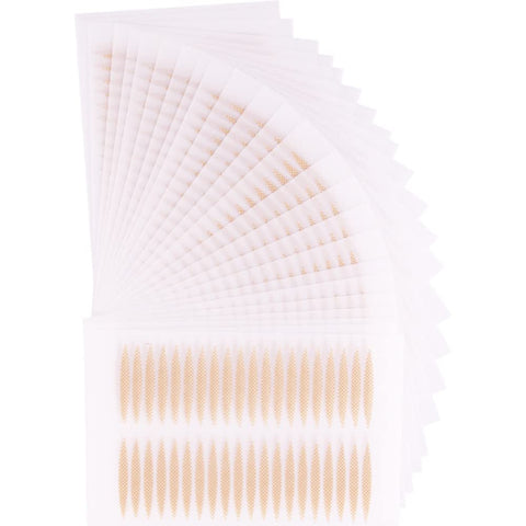 800 Pcs Makeup Breathable Lace Eyelid Tape Invisible Single Side Double Eyelid Stickers Big Eye Decoration Perfect for Hooded Droopy Uneven Small Eyes