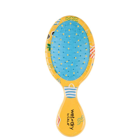 NEW Cala Wet-N-Dry Kids & Travel Detangling Hair Brush by Cala