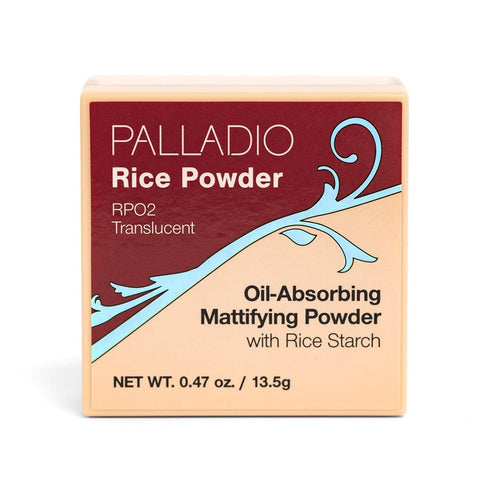 Palladio Beauty RICE POWDER - TRANSLUCENT, 0.60 oz (17 g) (RPO2)