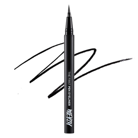 Merzy the First Pen Eyeliner w/Long-Lasting 12HR Waterproof tattoo ink (OREO)