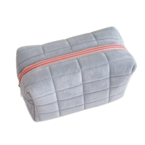 Small Cosmetic Bag Cute Makeup Bag Y2k Accessories Aesthetic Make Up Bag Y2k Purse Cosmetic Bag for Purse, blue