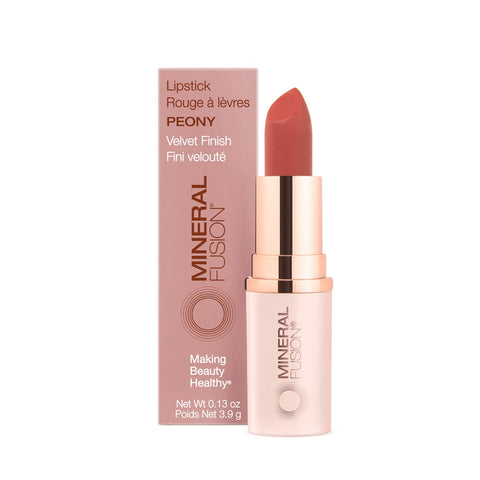 Mineral Fusion Lipstick, Peony, 0.137 Ounce (Packaging May Vary)