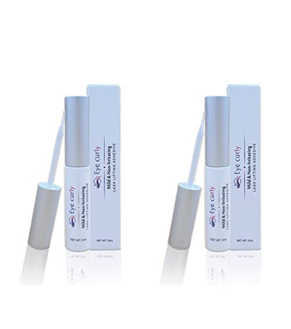 EyeCurly Lash Lifting Glue 5g Eyelash Perming Rod Fix Glue-Strong Hold, Eyelash Lifting Water Soluble Glue for Eyelash Lifting (2PCS)
