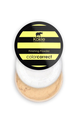 Kokie Cosmetics Setting Powders, Yellow - Darkness Correction, 0.18 Ounce