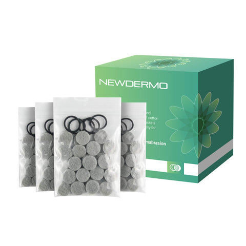 NEWDERMO 120Pcs Microdermabrasion Filters for 2-in-1 & 3-in-1 Microdermabrasion Machine