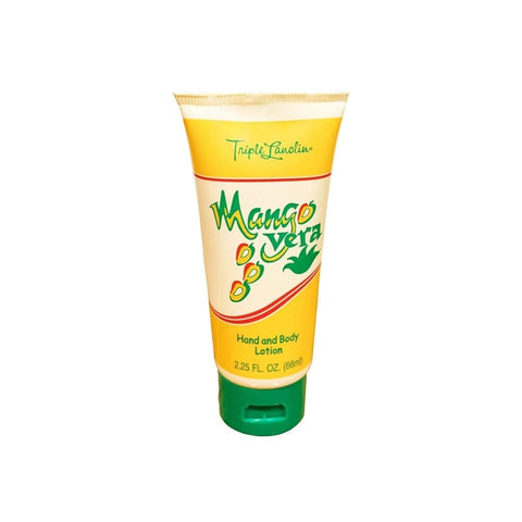 TRIPLE LANOLIN Mango Vera Lotion, 2.25 Ounce
