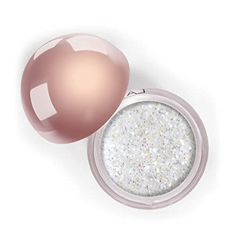 LA Splash Cosmetics Loose Glitter Sliver Eyeshadow Metallic Sparkle Champagne Powder for Lips/ Hair/ Nail/ Body - Crystallized Glitter (Between the Sheets)