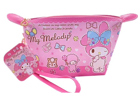 Kerr's Choice My Melody Sanrio Cosmetic Makeup Bag My Melody Storage Bag | My Melody Travel Accessories My Melody Birthday Gift