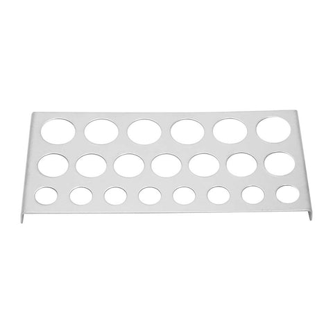 Stainless Steel Tattoo Ink Cup Holder 21 Holes Stand Rack Pigment Container Tattoo Kit Accessory Tattoo Ink Holder Stand For Pigment Ink Cup Tattoo Supplies