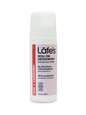 Lafe's Roll-On Deodorant, Iris & Rose, 2.5 Ounce