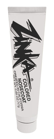Zinka Colored Sunblock Zinc Nosecoat - White by Zinka