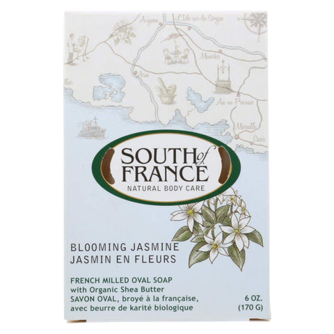 South Of France Bar Soap Blooming Jasmine Full Size 6 Oz